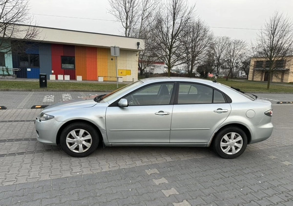 Mazda 6 cena 8300 przebieg: 220000, rok produkcji 2007 z Wolsztyn małe 11